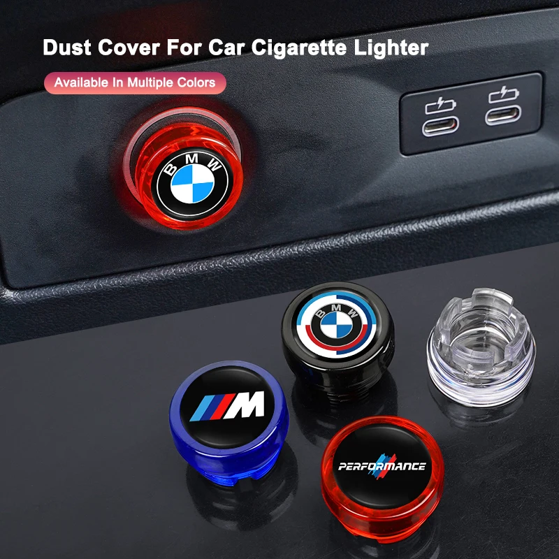 Cache allume-cigare de voiture anti-poussière, capuchon décoratif pour BMW Série i3 i4 G07 G06 G05 G02 G01 F48 F39 G42 G30 G20 G26 F01 F02