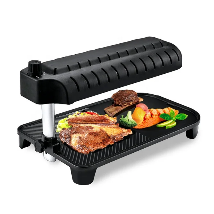 

New Upgrade Multifunctional Smoke-free 3D Infrared Electric Grill With Barbecue Tools