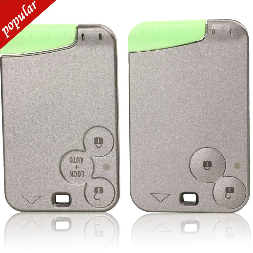 Custodia A Conchiglia Per Chiave Auto A Distanza Sostitutiva A 2 Pulsanti Con Lama Per Chiave Auto Renault Laguna 2 Clio 3 Espace