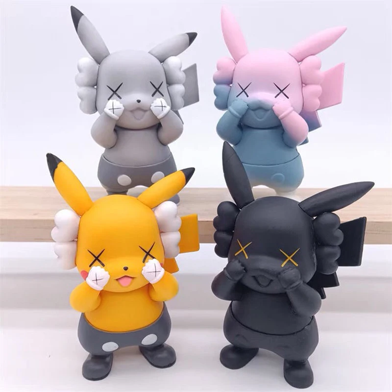 KAWS×ピカチュウ フィギュア 4体セット KAWS×ピカチュウ フィギュア 4体セット Pikachu x Kaws 4