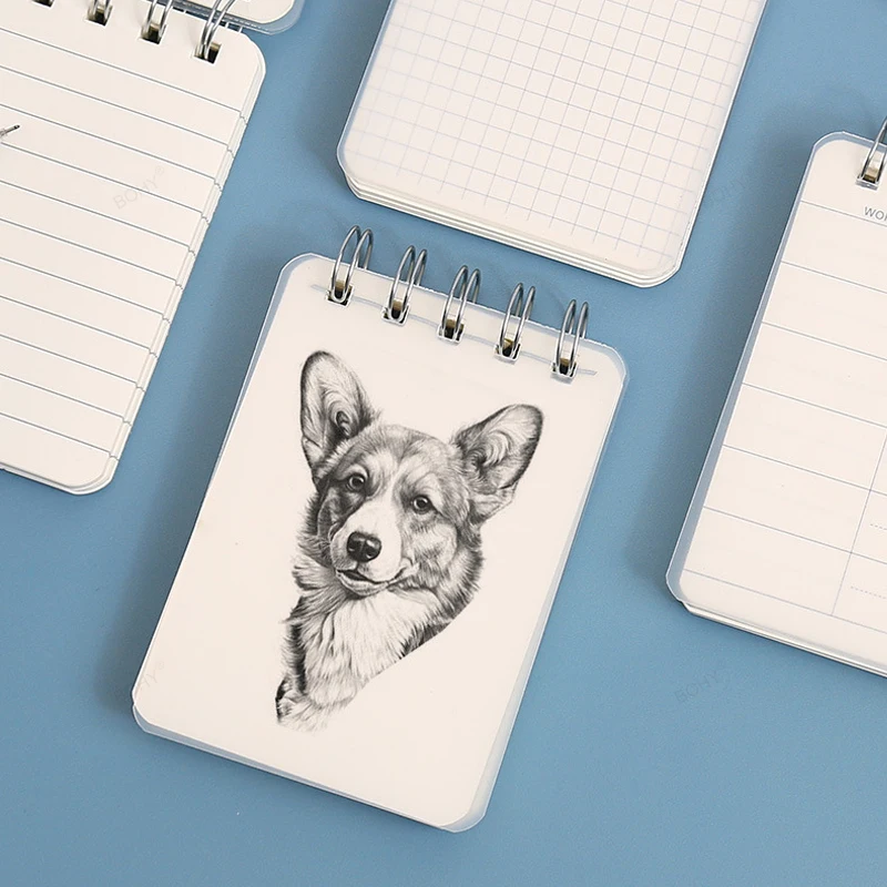 

A7 Drawing Notebook To Do Notepad 200 Page Mini Pocket Diary Office Accessories Notebook Acessórios Word Line Blank Grid Diary