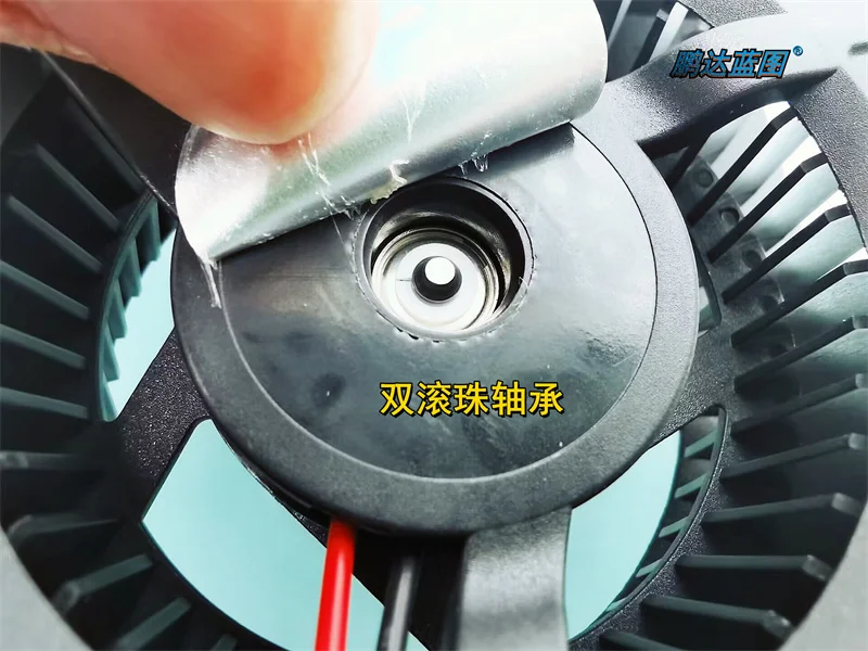 New all-in-one turbine blower 8030 dual ball 8CM projector DFM8030B 12V heat dissipation fan