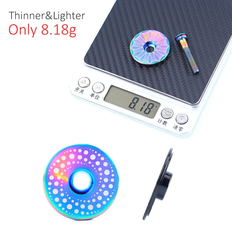 위험 1 세트 경량 티타늄 합금 자전거 헤드셋 캡 M6 * 30mm 자전거 헤드셋 스템 볼트, 3 색 헤드셋 나사 자전거 부품
