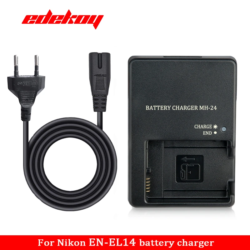 MH 24 Charger For Nikon EN EL14 14a Battery P7000 P7100 D3100 D5100