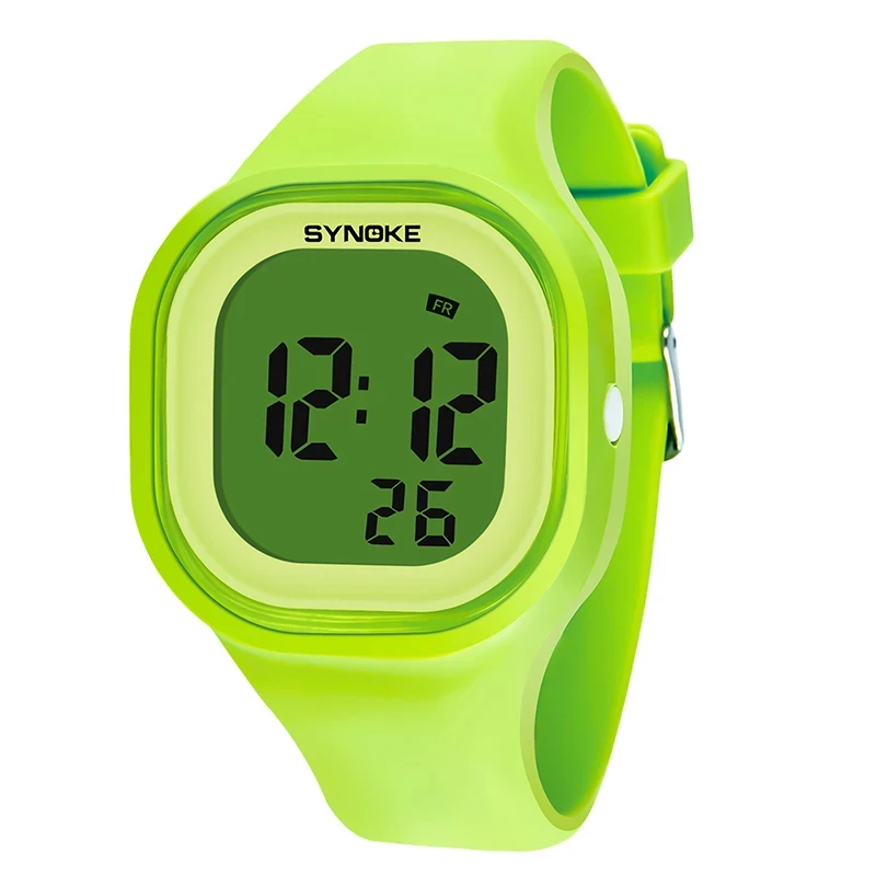 SYNOKE-Montre numérique étanche pour enfants, montre-bracelet de sport pour garçons et filles, montres pour enfants de plus de 12 ans