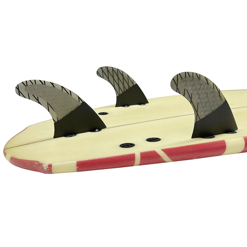 UPSURF FCS Fins Thruster G5 Size Surfboard Fiberglass Honeycomb Surf Fins 3PCS SET Quilhas Paddleboard Surf Fin Surf Board