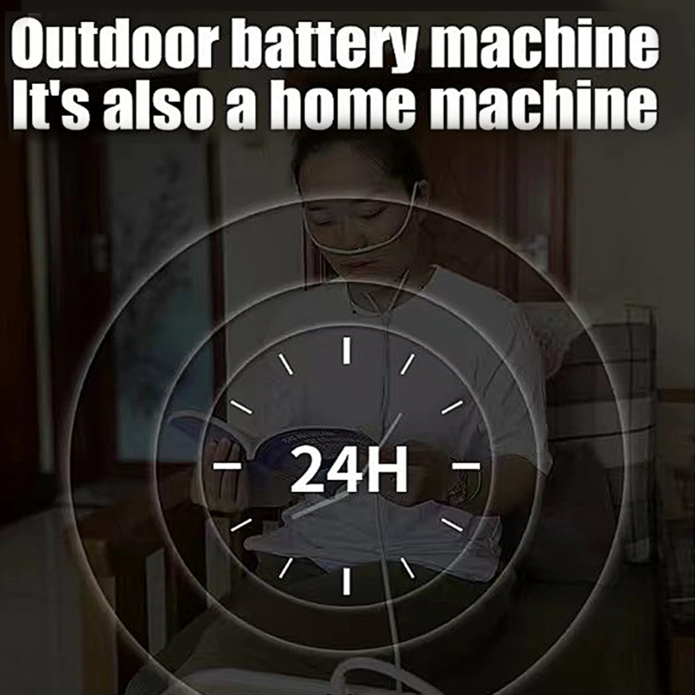 Portable Home 80%,1-3 level Oxygen Generator Machine High Concentration with Battery concentrador de oxigeno With Car Travel
