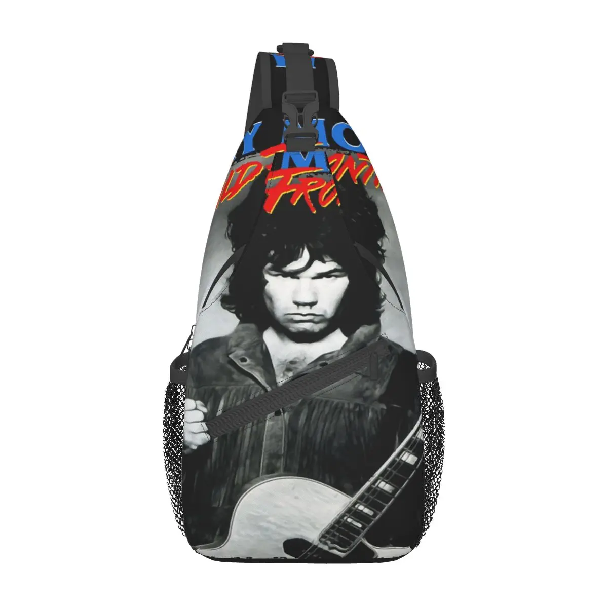 

Gary Moore Irish Pride Guitarist Chest Bag Fashionable Durable Travel Cross chest bag Customizable