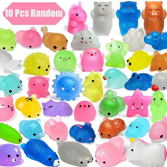 5/10 Pcs Kawaii Squishies Mini Mochi Squishy Toys Cute Soft Animal Squeeze  Stress Relief Toy Easter Gifts For Kids Party Favors - Squeeze Toys -  AliExpress