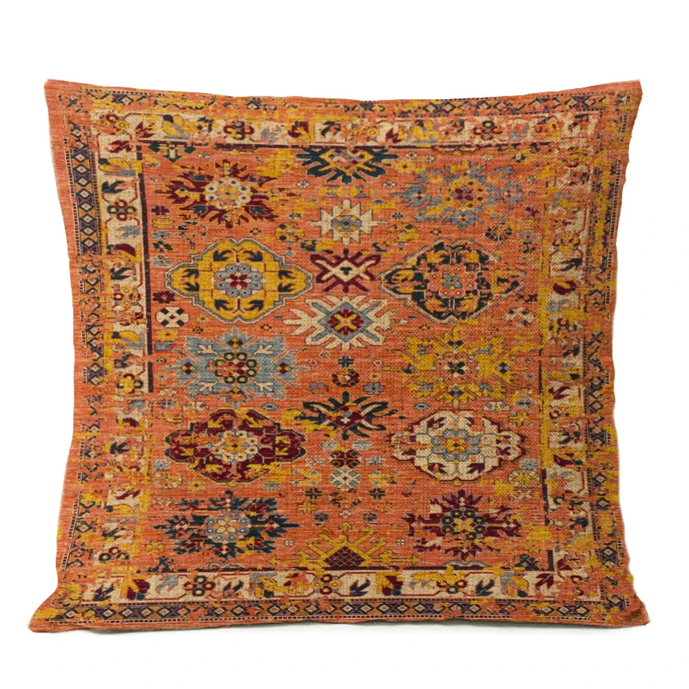 New Bohemian Tribal Texture Geometric Pillow Home Decor Ethnic Persian Carpet Throw Pillows for Bedroom Decoration Sofa Cushion 4