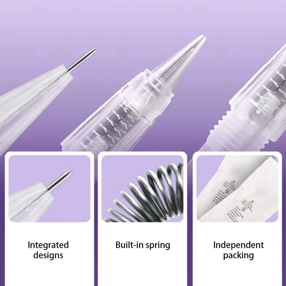 30PCS Disposable Tattoo Cartridges Needles Professional Anti-leak Tattoo Needle For Women Men