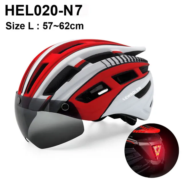 Newboler Bicycle Helmet With Led Light 