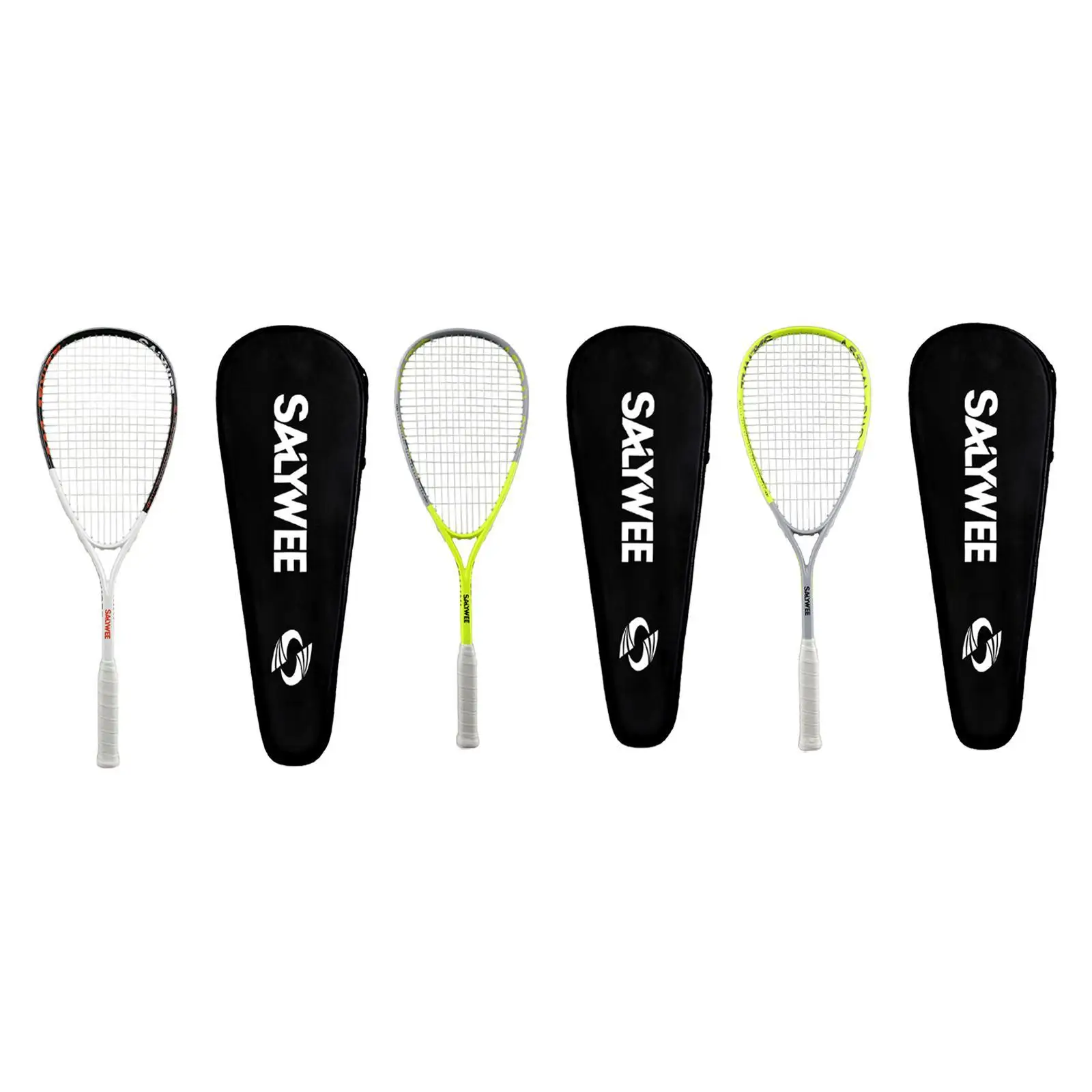 Carbon Fiber Frame Squash Racket Tear Drop Squash Racquet with Bag Squash Training Paddle for Park Traveling Indoor Beginners Carbon Fiber Frame Squash Racket Tear Drop Squash Racquet with Bag Squash Training Paddle for Park Traveling Indoor Beginners