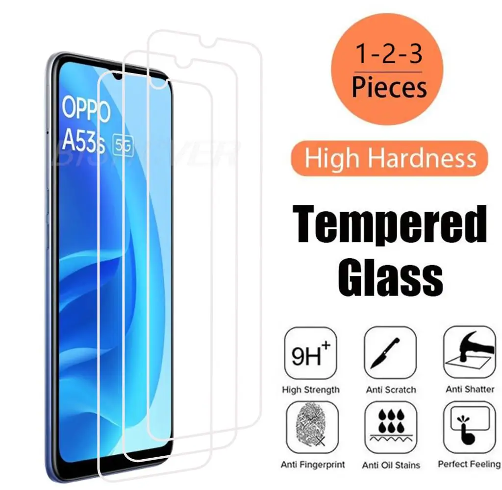 Защитное закаленное стекло для OPPO A54, A53s, A55, A53, A52, A5, A5s