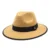 2022 New British Style Felt Jazz Fedora Hats Men Women Wide Brim Gentleman Formal Panama Cap Party Trilby Dress Hat 7