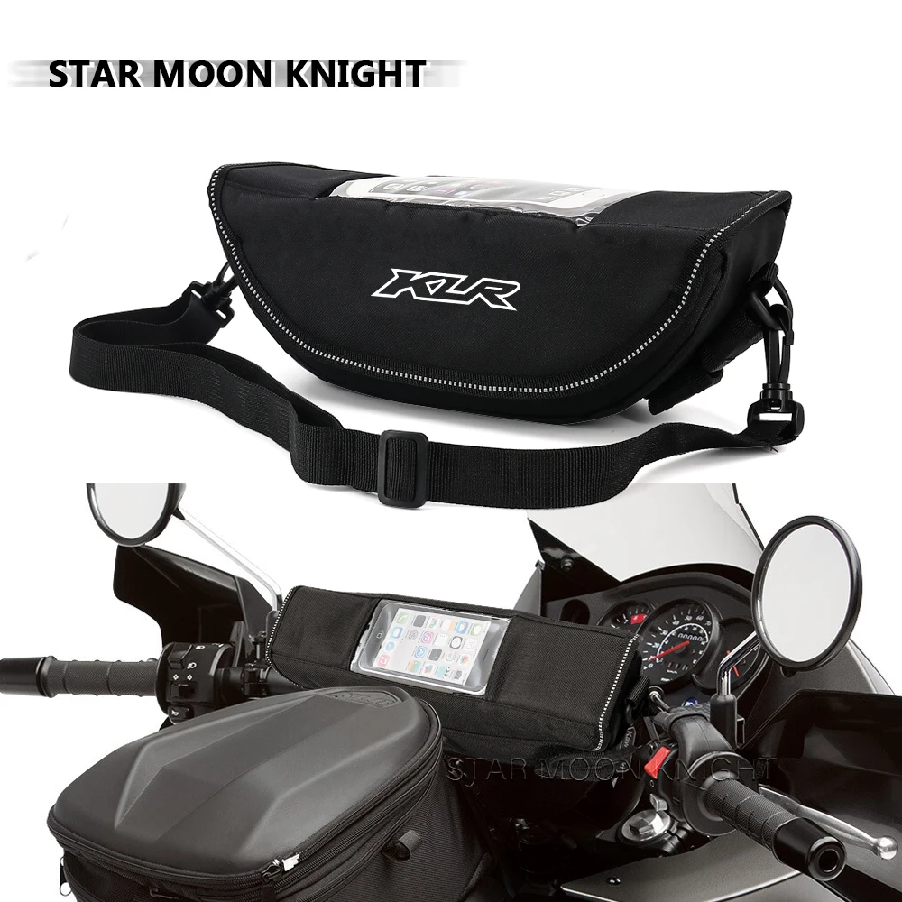 

Motorcycle Accessories Storage Handlebar bag Waterproof Bag For Kawasaki KLR650 Adventure ABS KLX300 KLX230S Travel Tool bag