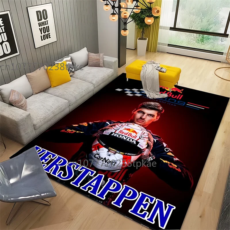 

Max Verstappen Racing Get Away Rug Comfortable Retro Creative Living Room Bedroom Sofa Area Carpet,home Decor Music Carpets