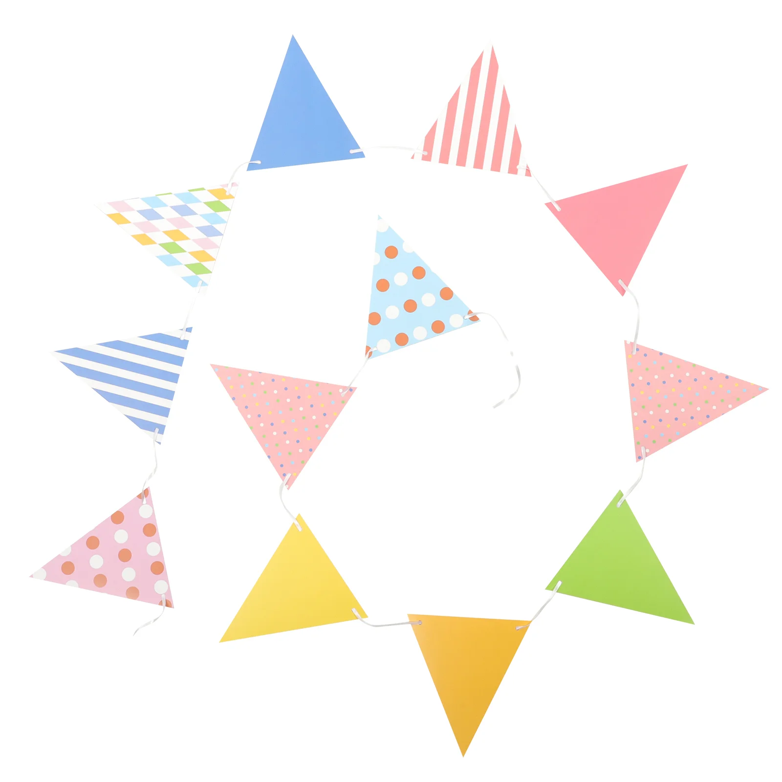 

Banner Flags Pennant Flags Triangle Bunting Flag Banner Birthdays Festivals Hanging Decor