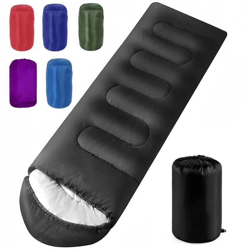 Sac de couchage de camping ultraléger, enveloppe portable d'hiver