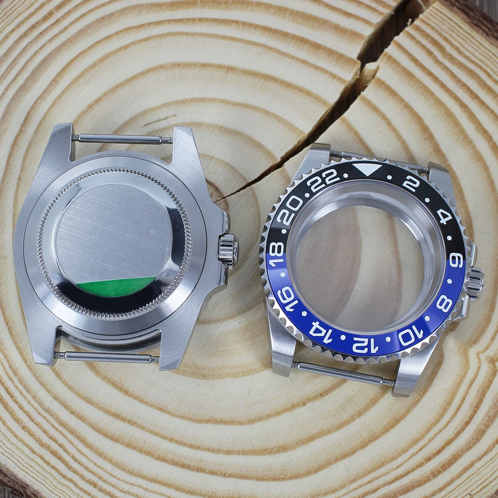 40mm GMT Uhrengehäuse Uhrenzubehör Saphirglas für NH34 NH35 NH36NH38 Miyota8215 ETA2824 PT5000 Uhrwerk Modisch Wasserdicht – Detail 13