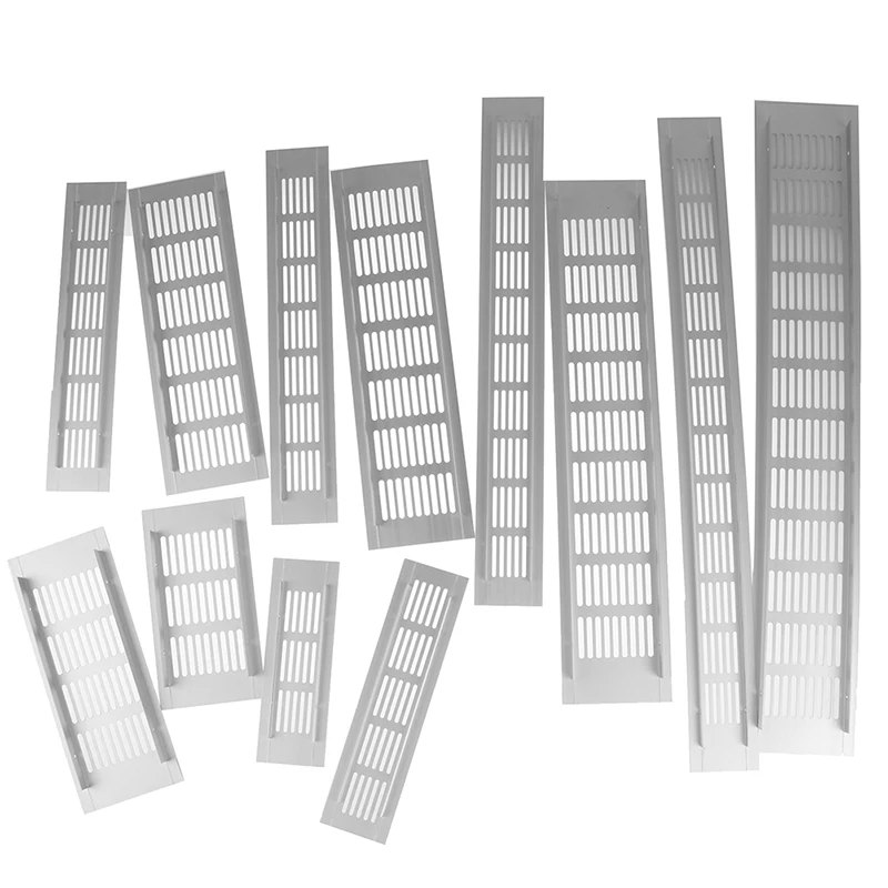 

1Pcs Vents Perforated Sheet Aluminum Alloy Air Vent Perforated Sheet Web Plate Ventilation Grille Vents Perforated Sheet