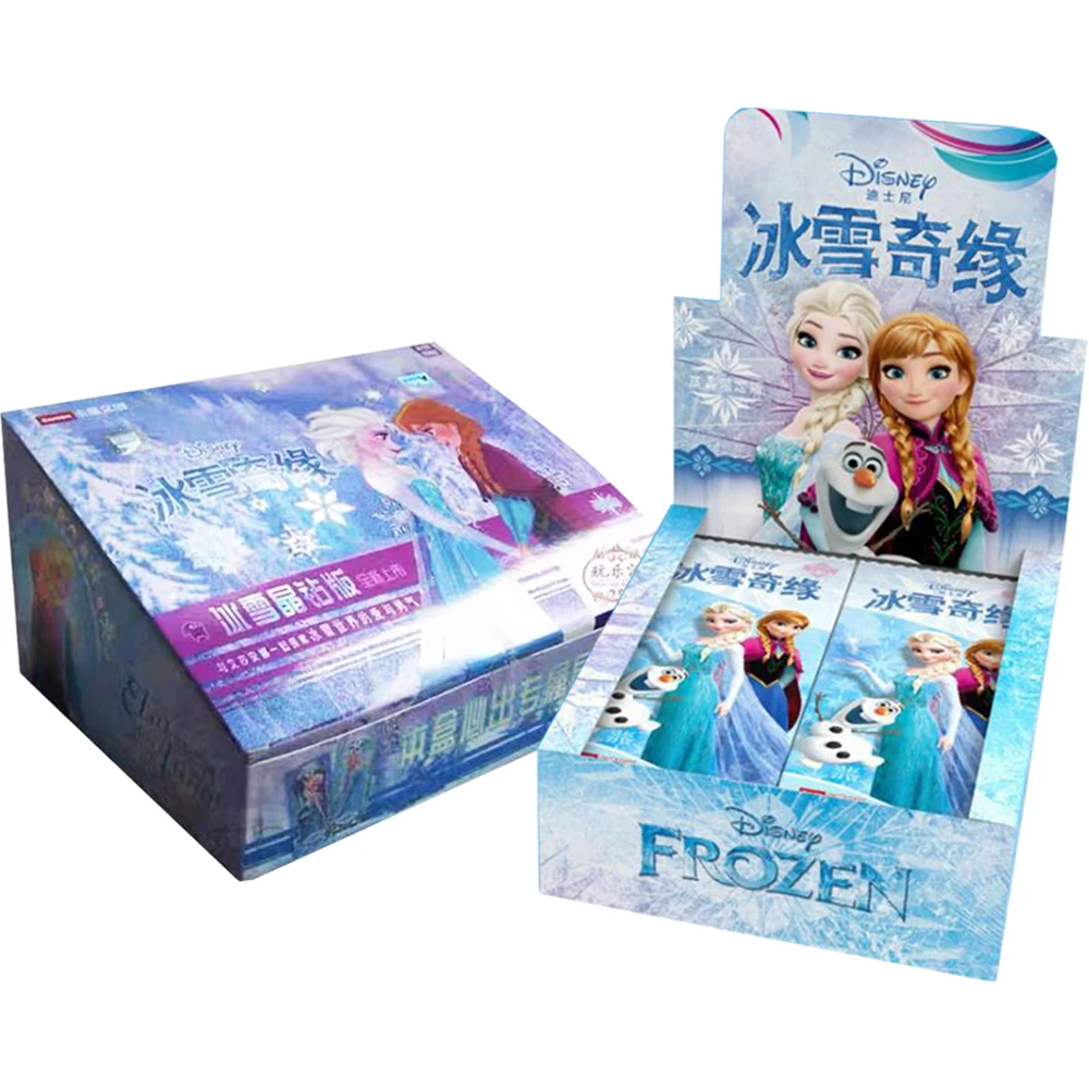 

Disney FROZEN Card for Girls PRINCESS Original Disney 100th Anniversary Flash Card Collection Star Wars MARVEL Hero Battle Anime