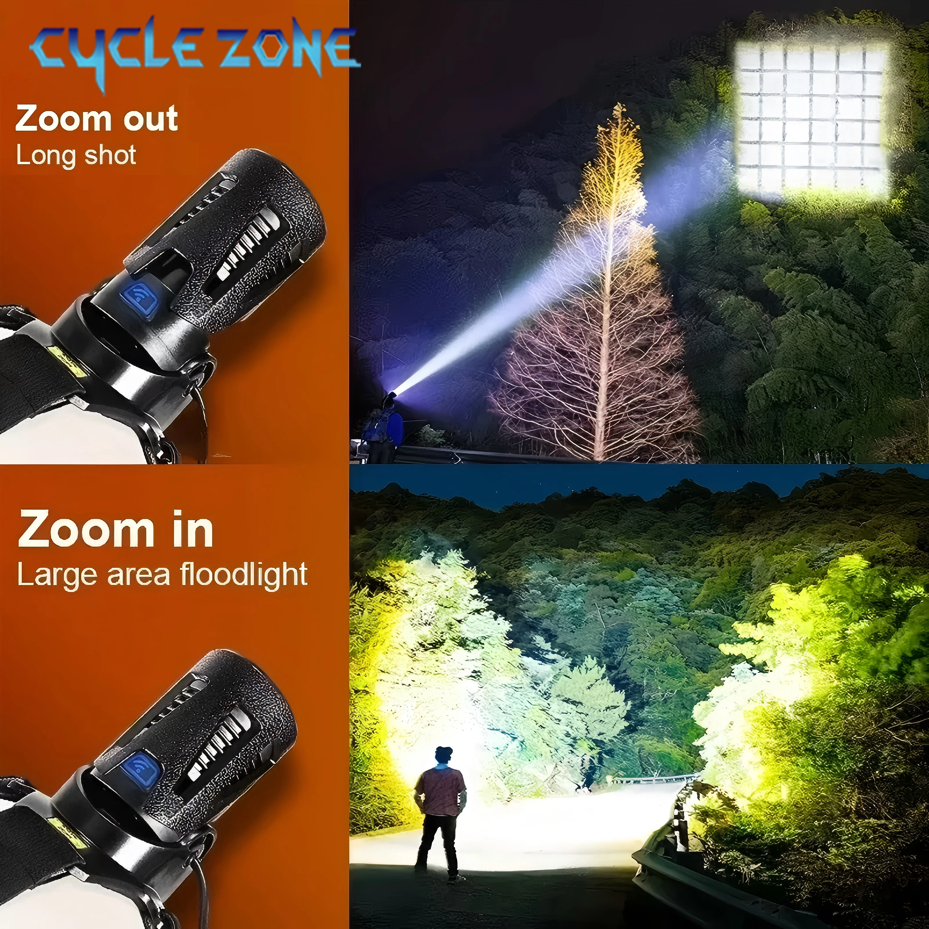 Powerful XHP360 Headlamp Zoomable Sensor Headlight Rechargeable Head Flashlight Torch Outdoor Camping Hiking Fishing Lantern head flashlight