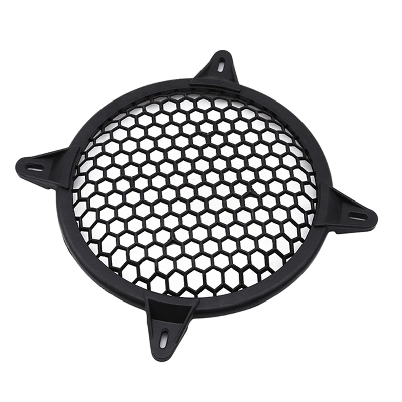 Car Speaker Grille New 6/8/10/12 Inch Loudspeaker Protective Mesh Cover Net Car Speakers Power Amplifier Circle Unit Net Sound Box Grille