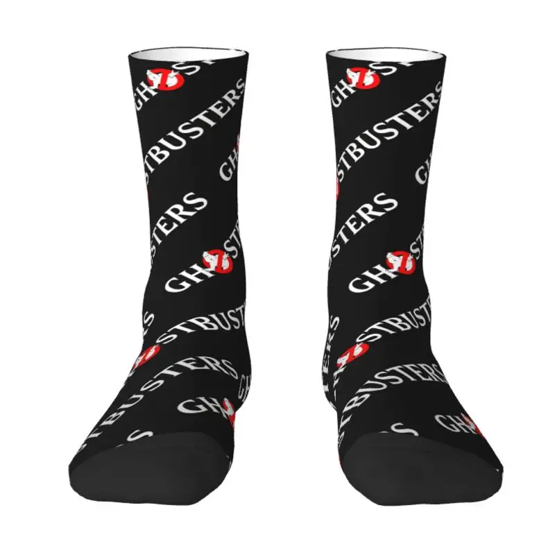 

Funny Mens Ghostbusters Dress Socks Unisex Warm Comfortable 3D Print Supernatural Ghost Movie Crew Socks