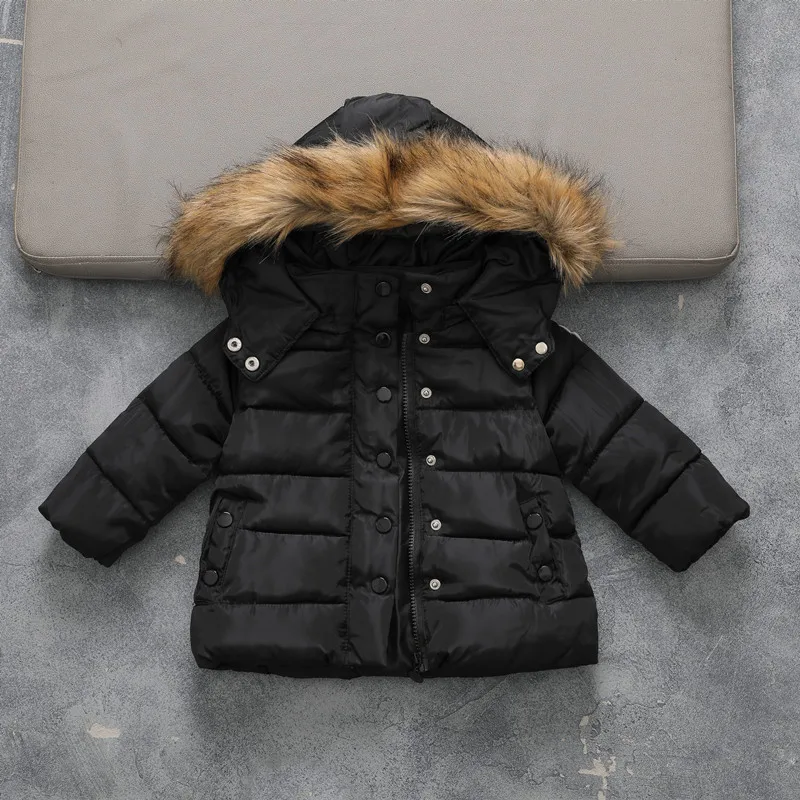 Toddler Puffer Jacket Winter Down Coats For Kids Baby Warm Puffer