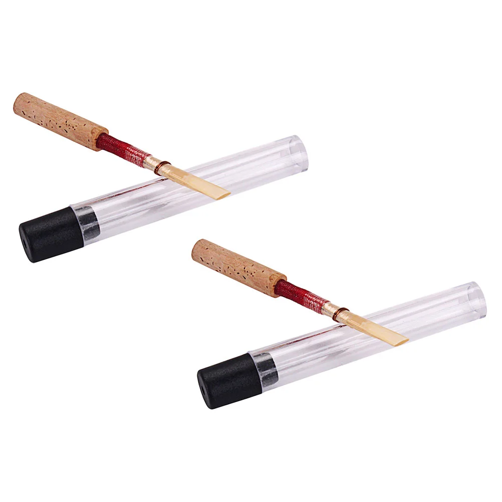 

2 Pcs Oboe Reed Starters Practical Reeds for Students Tool Durable Bamboo Slices Professional Lumber