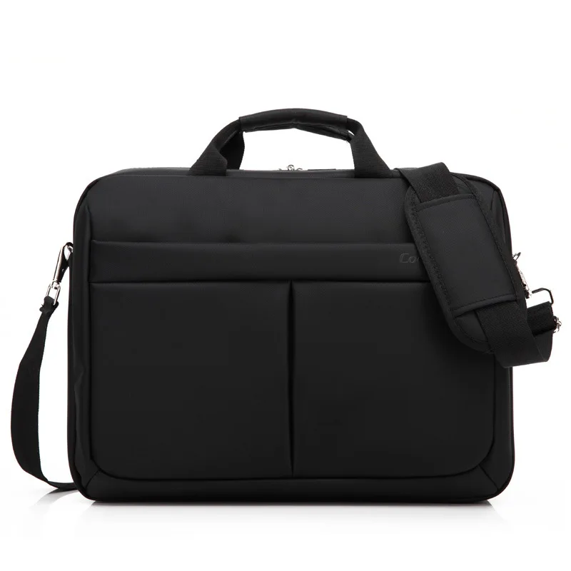 

15.6 Inch Nylon Laptop Bag Shoulder Bag With Strap Multicompartment Messenger Hand Bag Tablet Briefcase