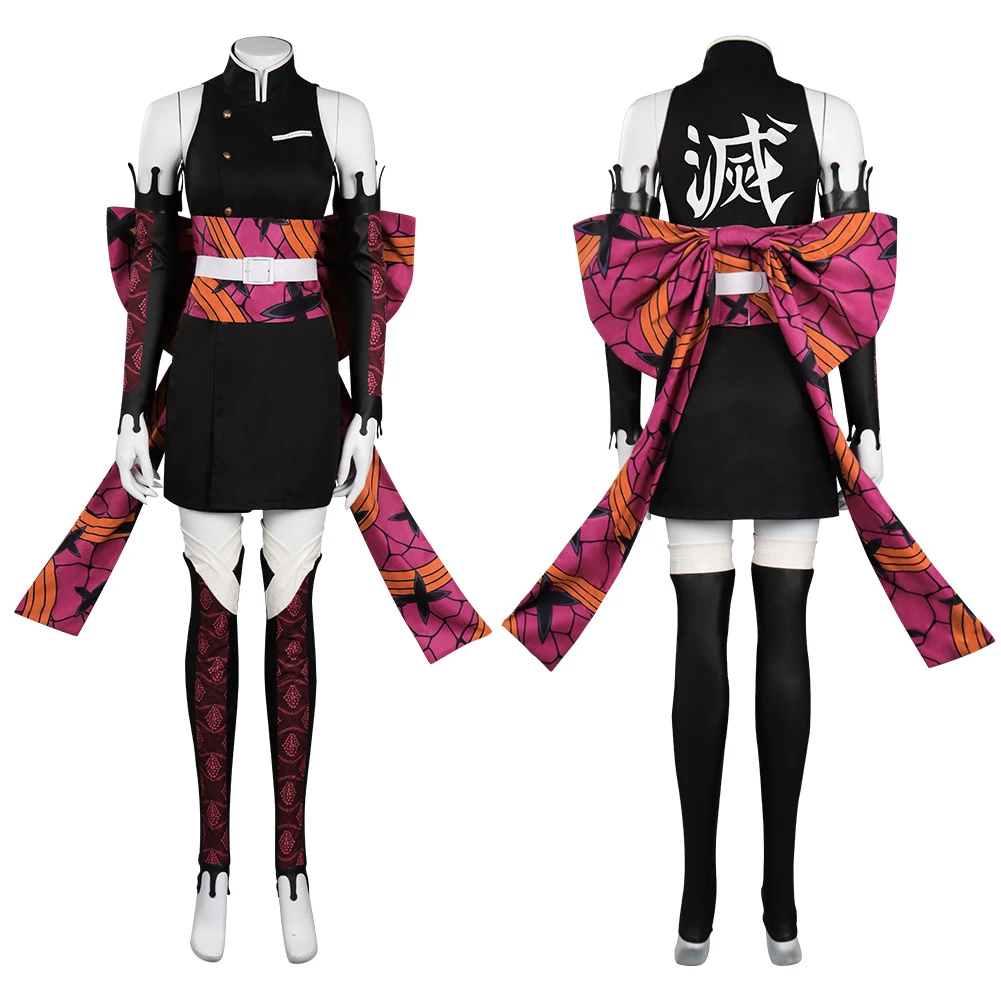 Demon Slayer Kimetsu no Yaiba Daki Cosplay Costume Kimono Outfits