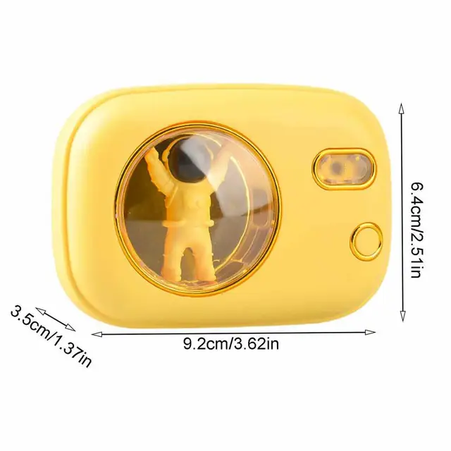 Hand warmer yellow