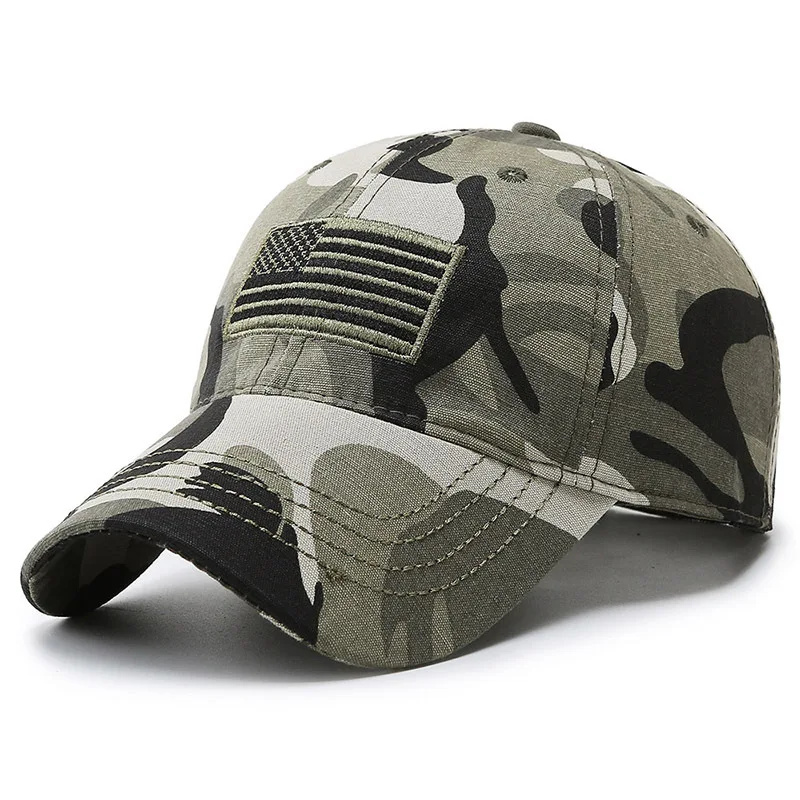 

Men Women Embroidery SunShade Baseball Cap Summer Military Affairs Camouflage Sport Sunscreen Adjustable Cotton Sun Hat A79