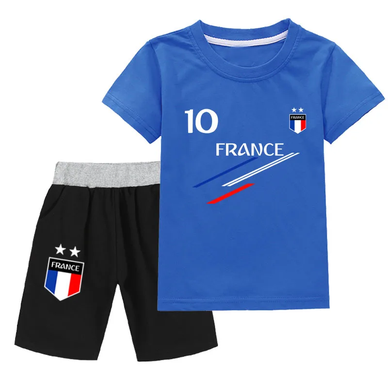 Maillot Paris Maillot De Football Paris - Ensemble Complet Maillot/short/ Chaussettes - 100% Polyester équipement Sportif
