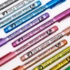 12/24 Colors Metallic Markers Pens colors Paint Pens for Black Paper, Glass,Rock Painting,DIY Scrapbook Album Student stationery 5