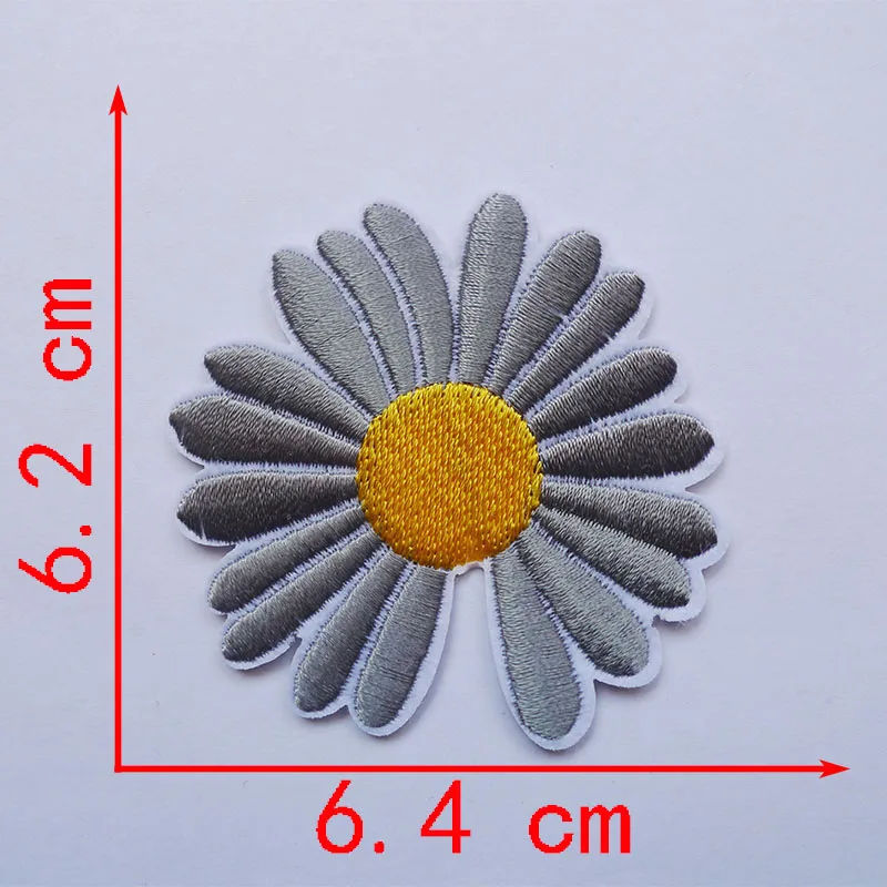 5Pcs Black Round Patches For Clothes Iron on Patch Embroidered Applique  Sticker DIY Badges Decorative 2.5cm 4.5cm 6.2cm - AliExpress