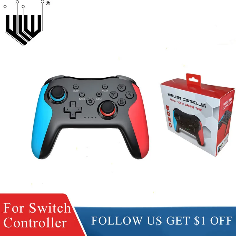 Ylw Bluetooth Gamepad Controller Wireless Con Cover Joystick Per Console Nintendo Switch Iphone Android Tv Box Tesla