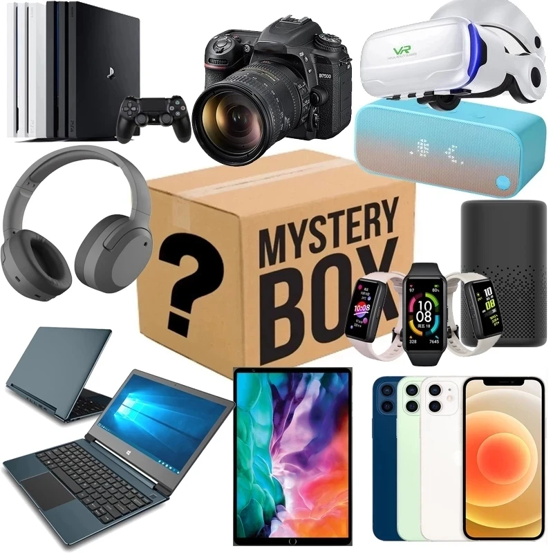Most Popular New Lucky Mystery Box Products Waiting for You! Surprise Gift More Precious Item Electronic mistery boite box |