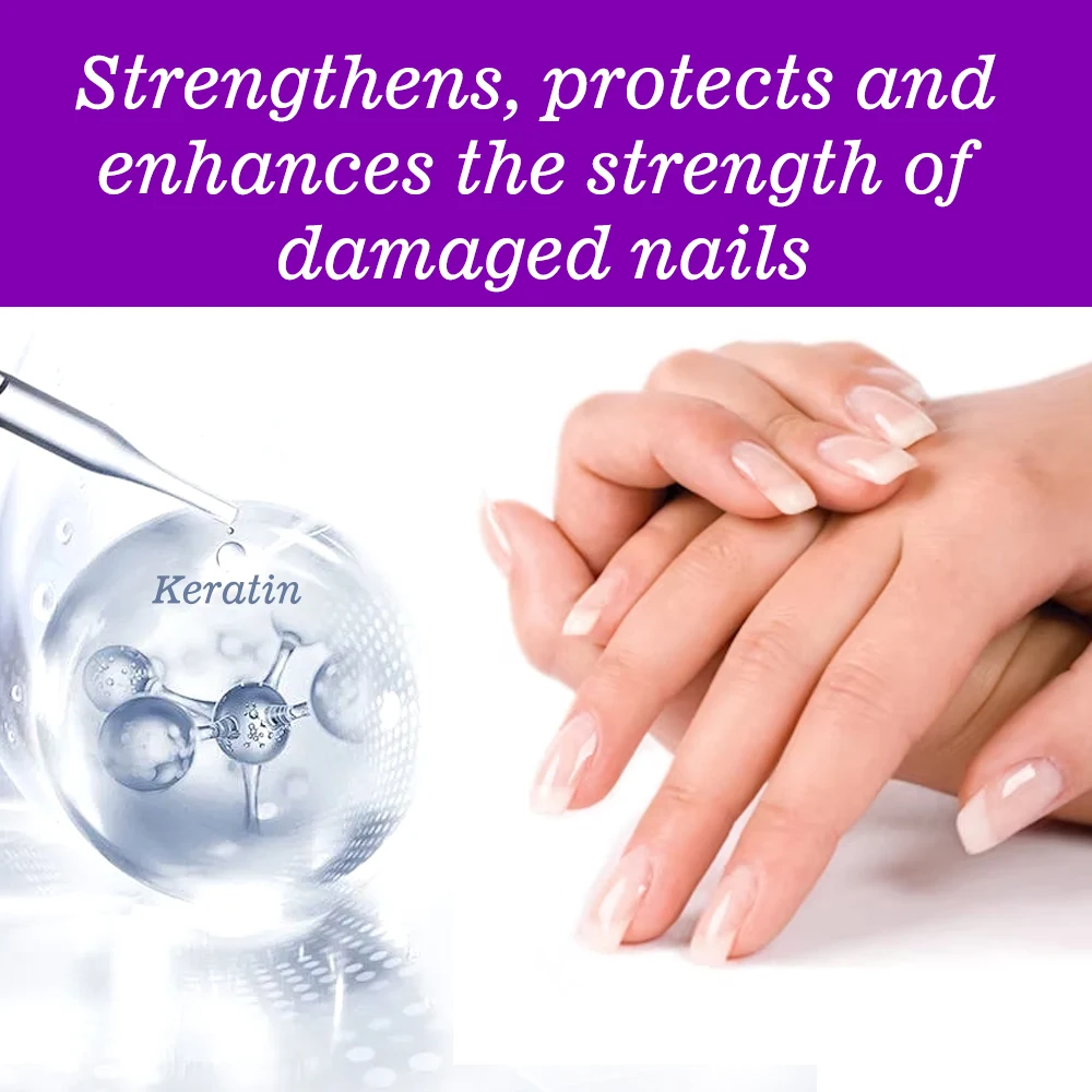 KODIES GEL Keratin Rubber Base Coat 15ML Nail Strengthener Gel Nail Polish Semi permanent UV Durable Base Varnish Protects Nails 4