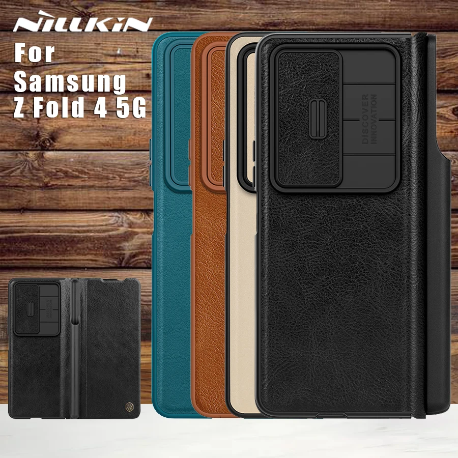 

Кожаный чехол-накладка Nillkin для Samsung Galaxy Z Fold 4
