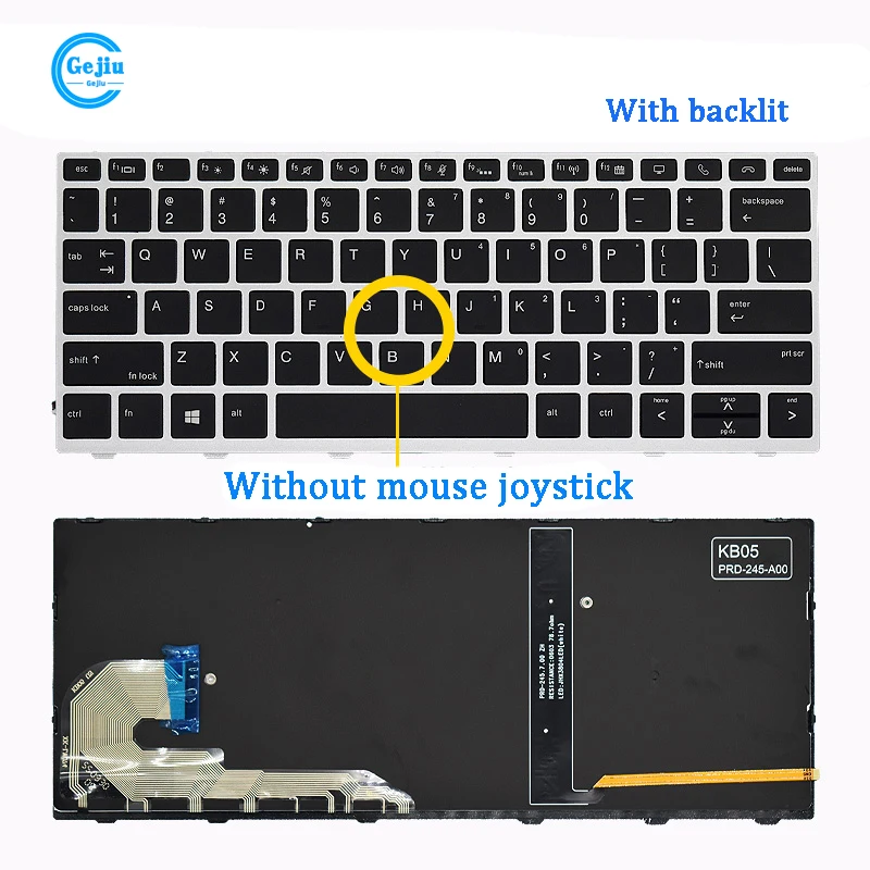New Laptop Keyboard FOR HP EliteBook 730G5 735 G5 830 835 G5 836 G5 HSN ...