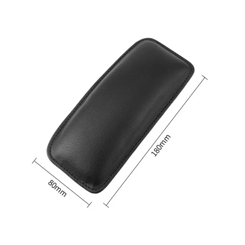 Leather Knee Pad Car Interior Pillow Comfortable Elastic Cushion Memory Foam Universal Thigh Support Accessories 18X8.2cm car seat cushion car cushion knee cushion