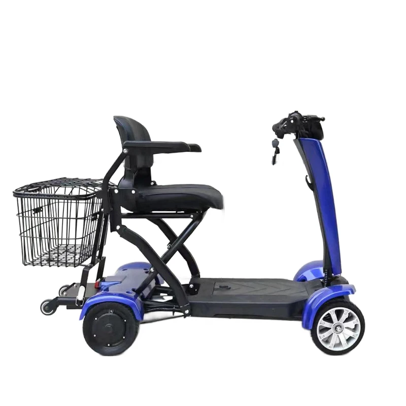 Electric Folding Mobility Scooter 500w 36V 10Ah/15Ah/20Ah Lithium Battery Electric Scooter Small Wheels Dual Motor Adult