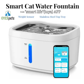 App-Controlled Cat Water Fountain 1