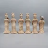 Tang Dynasty Lady Figurines, Musician Figurines, Terracotta Replica 4