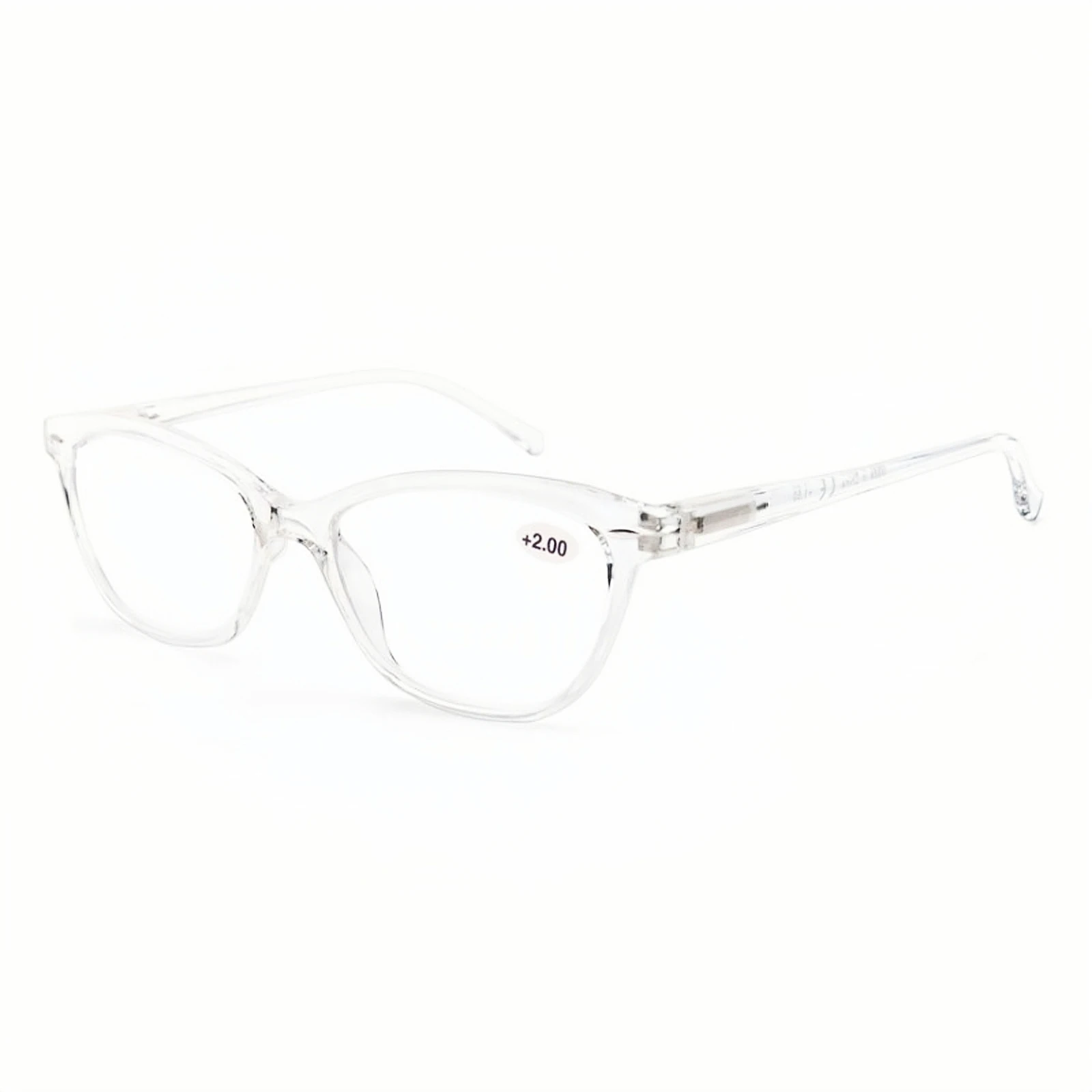 Chic Cat Eye Rivet Reading Glasses