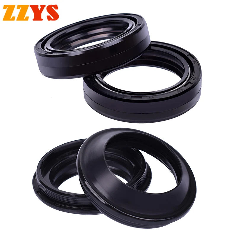 

37x50x11 Front Fork Oil Seal 37 50 Dust Cover For Honda CTX200 CTX200B Bushlander CTX 200 15 NX200 Brazil Electric Start NX 200