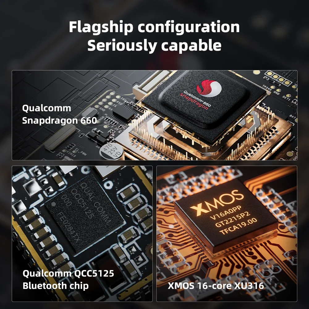 FiiO S15 Desktop Hi-Res Audio Streamer DAC AMP All-in-one HIFI Solution AK4191 AK4499EX DAC chips Android 12 Snapdragon 660